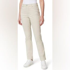 Bandolino Womens Mandie Perfect Fit Straight Leg Size 16 Morning Sage
